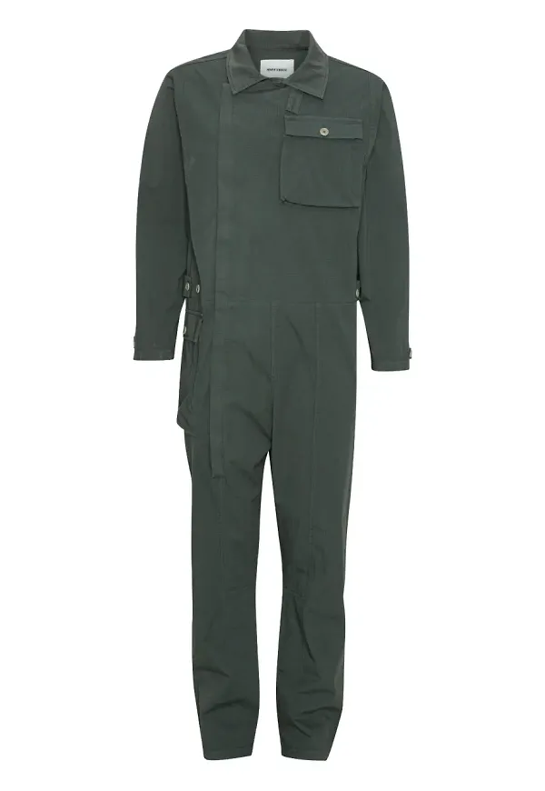 Henrik Vibskov jumpsuit med ficka - Grön