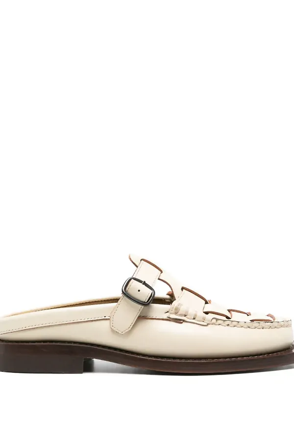 Hereu Bonell slip-ons i läder - Neutral