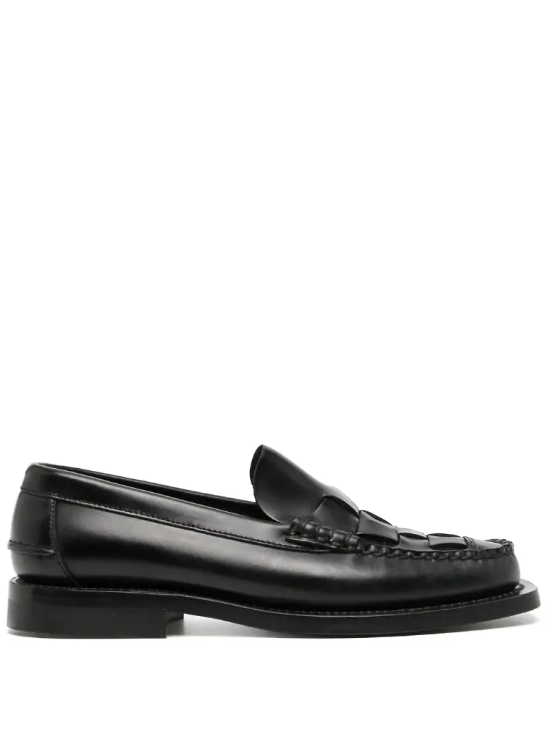 Hereu Nombela loafers i läder - Svart
