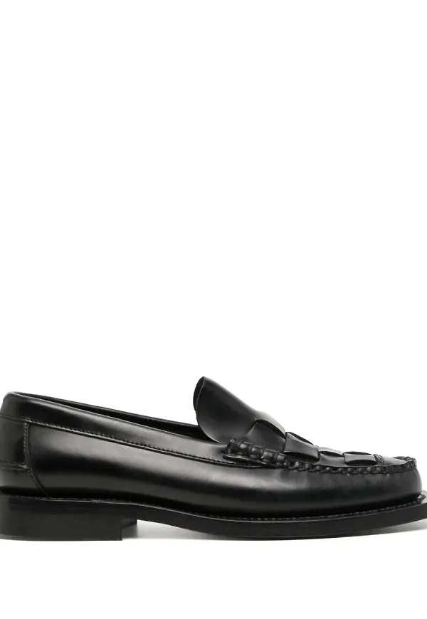 Hereu Nombela loafers i läder - Svart