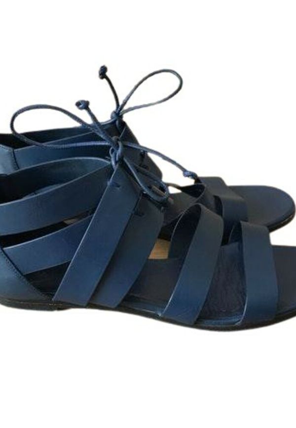 Hermès Vintage - Vintage Skor - Blå - Dam - Storlek: 40 1/2 EU
