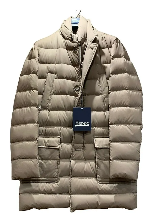 Herno - Dunjackor - Beige - Dam - Storlek: Xl,3Xl,4Xl