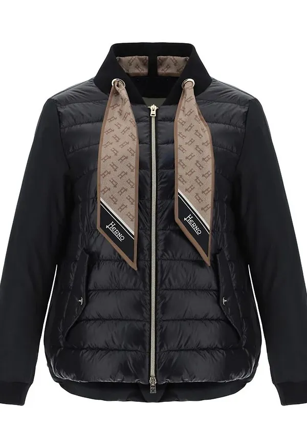 Herno - Dunjackor - Svart - Dam - Storlek: Xs,2Xs,S,M