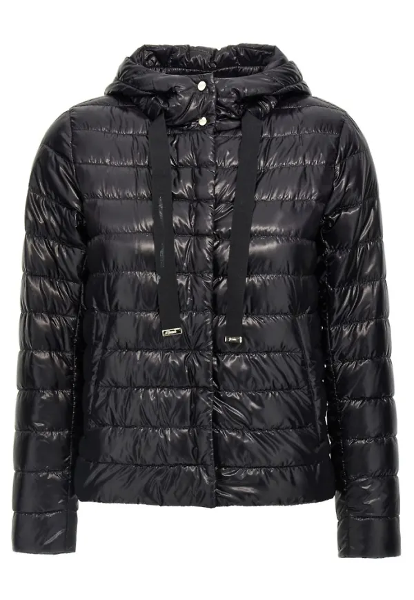 Herno, Jacka, Dam, S, Polyester, Hooded Jacket