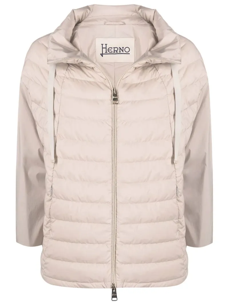 Herno bomberjacka med panel - Neutral