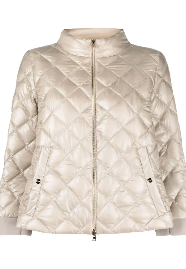 Herno diamantquiltad dunjacka - Neutral