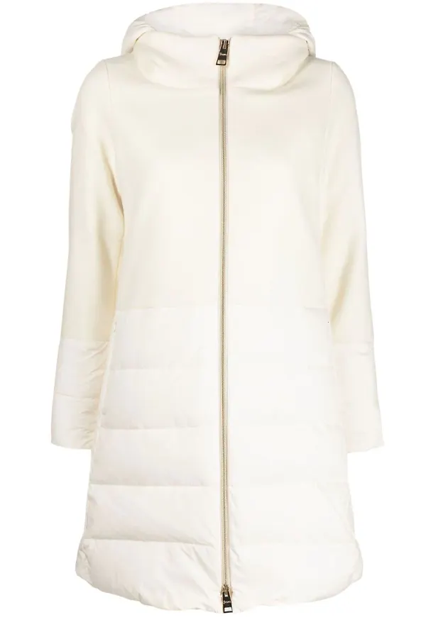 Herno dunjacka med huva - 1100 WHITE