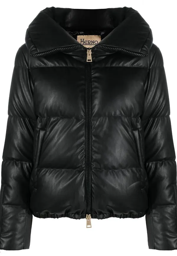 Herno E-Skin puffjacka - Svart