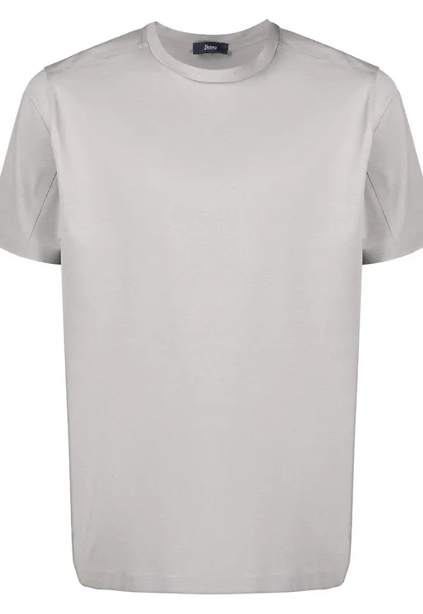 Herno enfärgad t-shirt - Grå