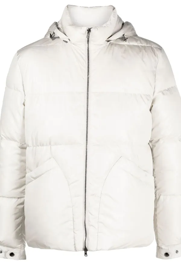 Herno Globe Regenerated vadderad jacka - Neutral