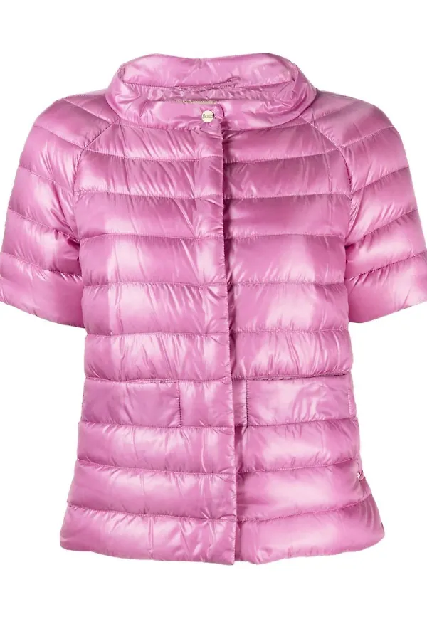 Herno kortärmad vadderad jacka - Rosa