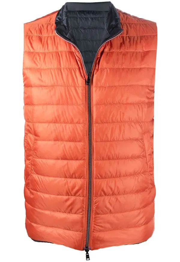 Herno quiltad dunväst - Orange