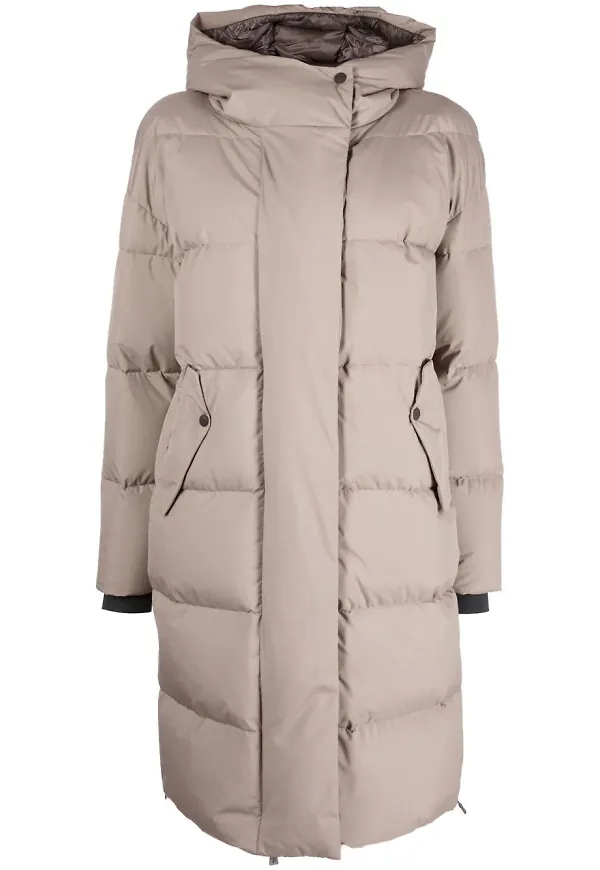 Herno rock med huva - Neutral