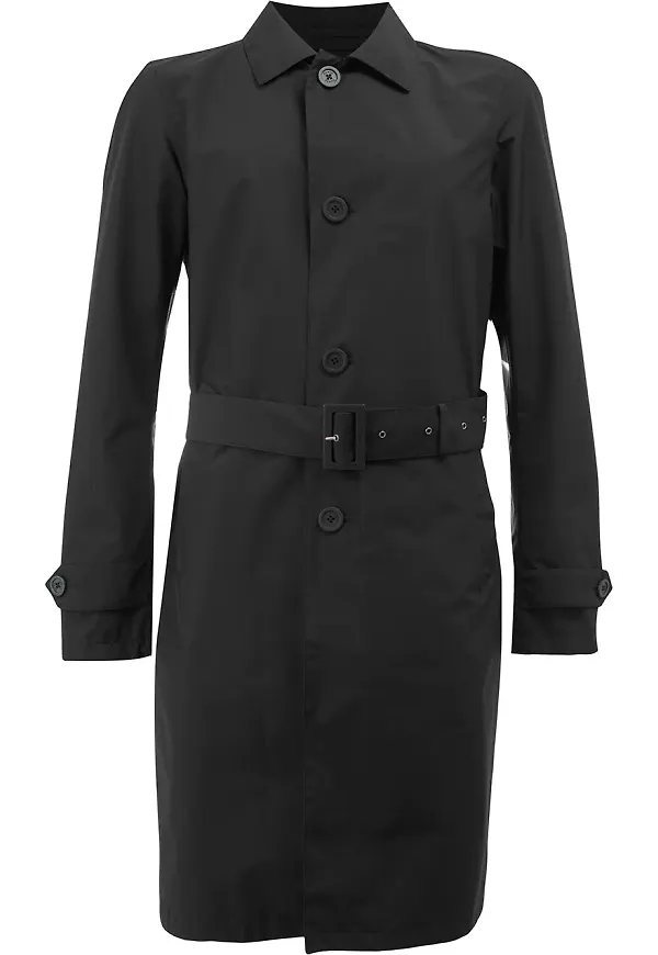 Herno single breasted trenchcoat - Svart