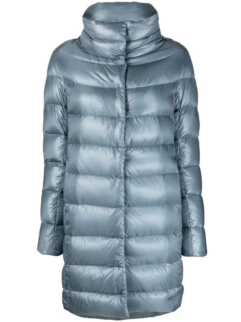 Herno Ultralight quiltad kappa - Blå