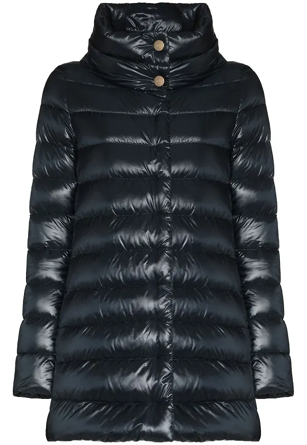 Herno Ultralight quiltad kappa - Blå
