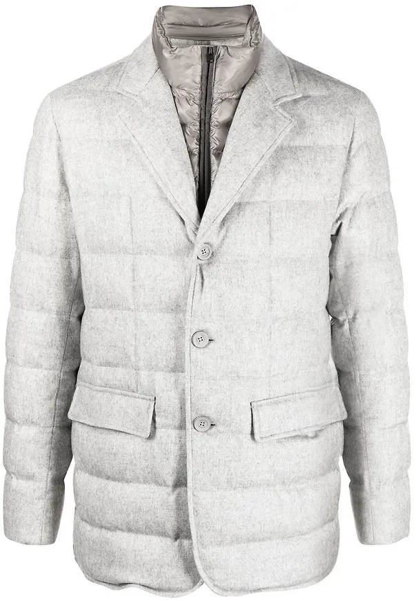 Herno vadderad blazer - Grå