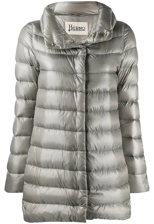 Herno vadderad parkas - Grå