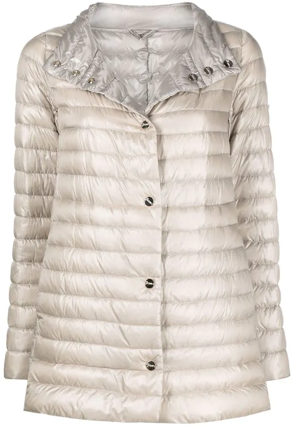 Herno vändbar puffjacka - Neutral