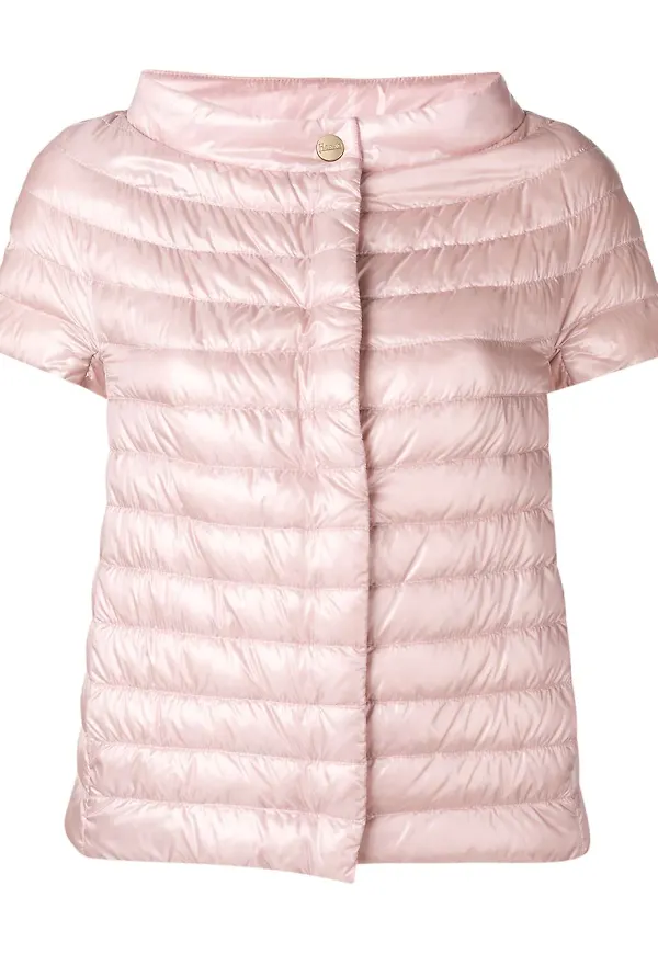 Herno ärmlös dunjacka - Rosa