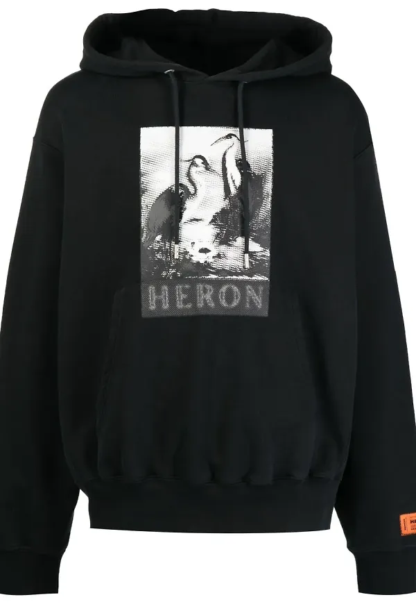 Heron Preston Heron huvtröja - Svart