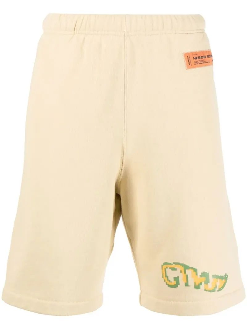 Heron Preston mjukisshorts med logotyp - Neutral