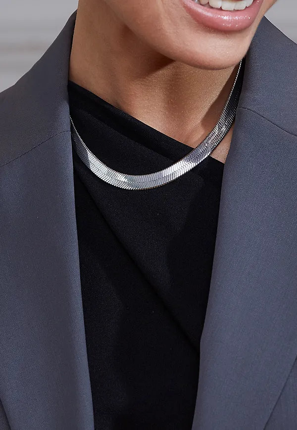 Herringbone neckl st