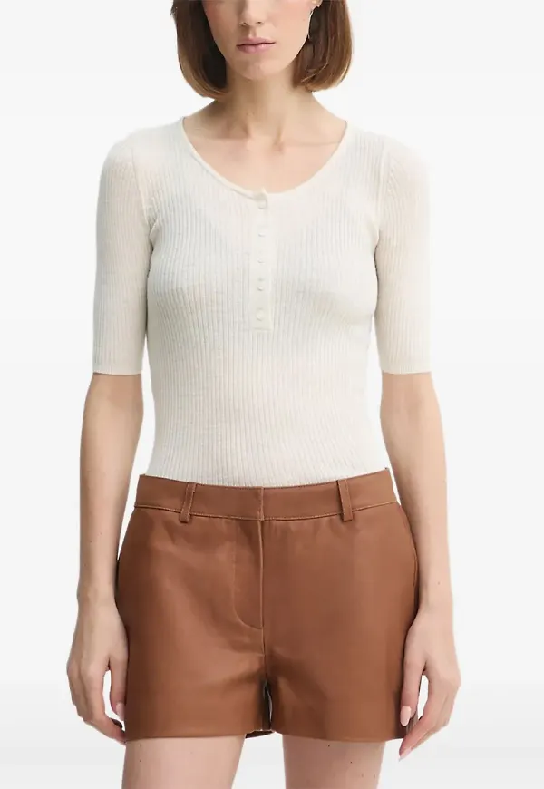 HERSKIND bomullsshorts - Neutral