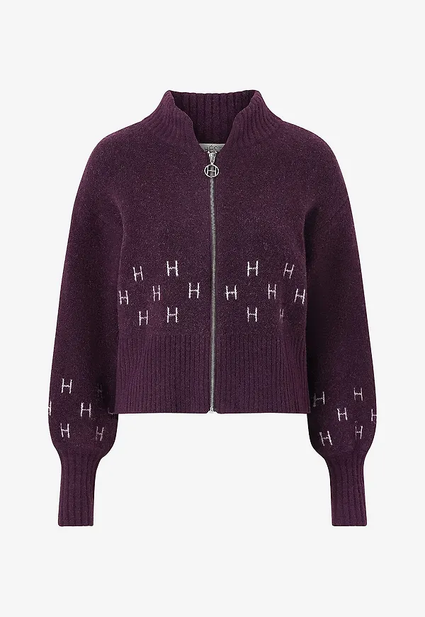 Hést - Cardigan Märtha Short Jacket - Lila