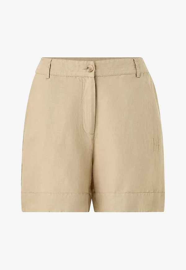 Hést - Linneshorts Emilie - Beige