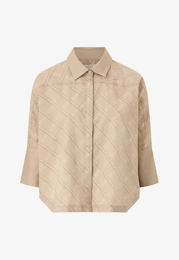 Hést - Skjorta Arya Printed - Beige