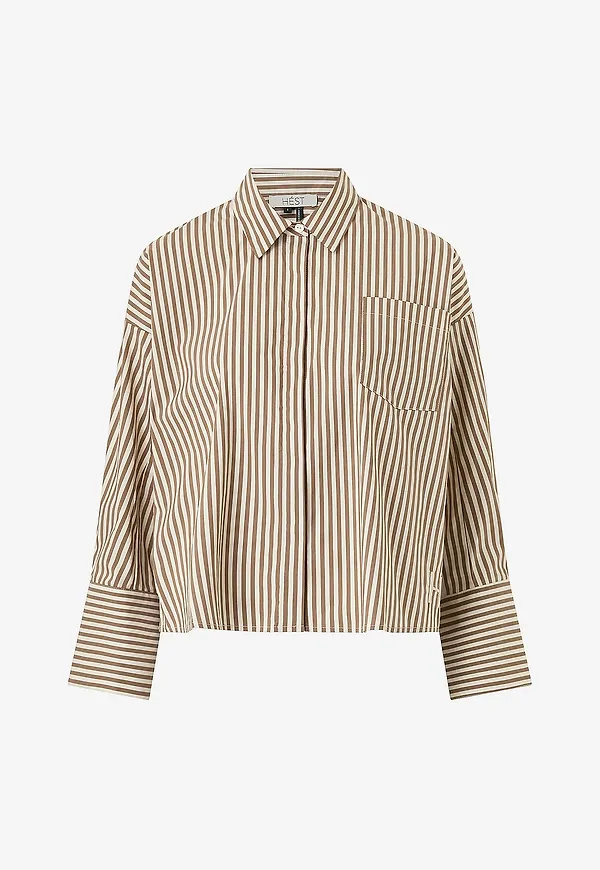 Hést - Skjorta Lilly Shirt - Brun