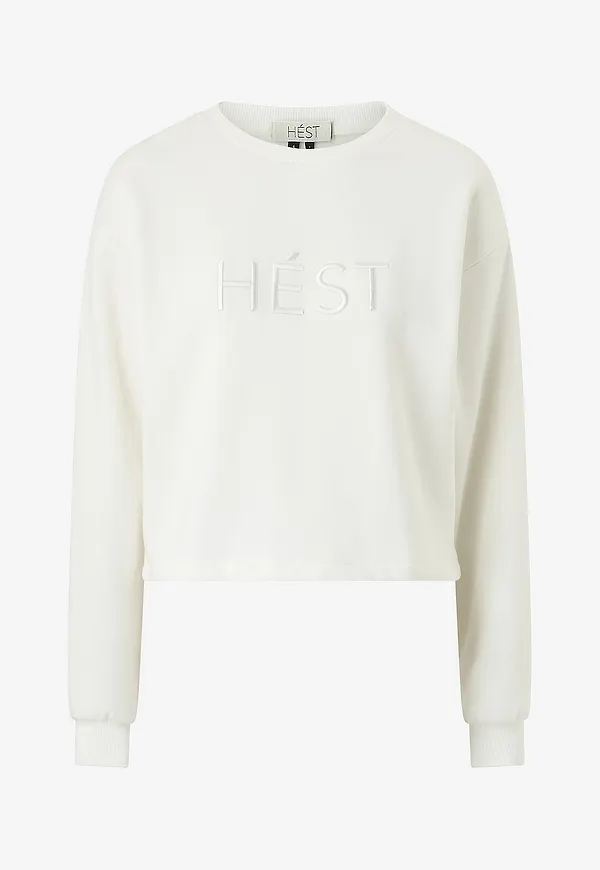 Hést - Sweatshirt Gabriela - Vit