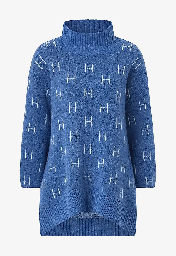 Hést - Tröja Fam Long - Blå
