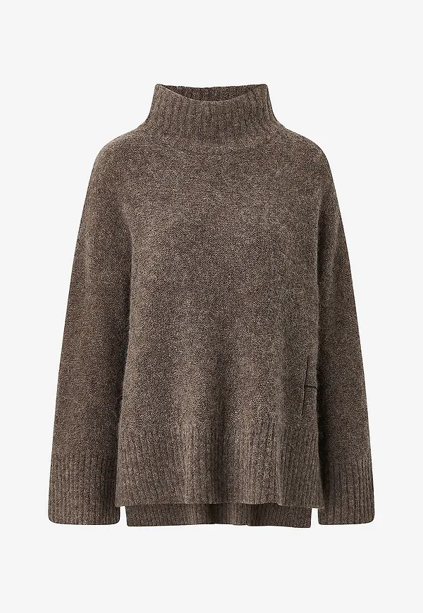 Hést - Tröja Noelle Sweater - Brun