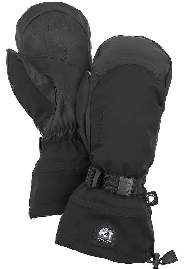 Hestra Army Leather Extreme Mitt Black/Black