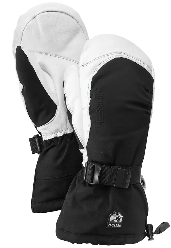 Hestra Army Leather Extreme Mitt Black/White