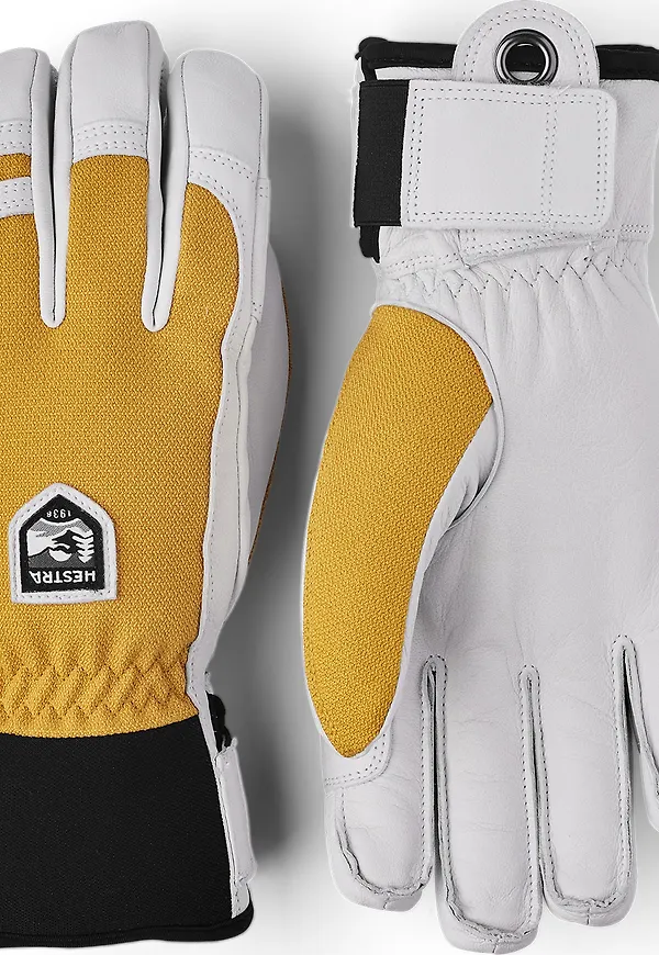 Hestra Army Leather Patrol - 5 Finger Mustard