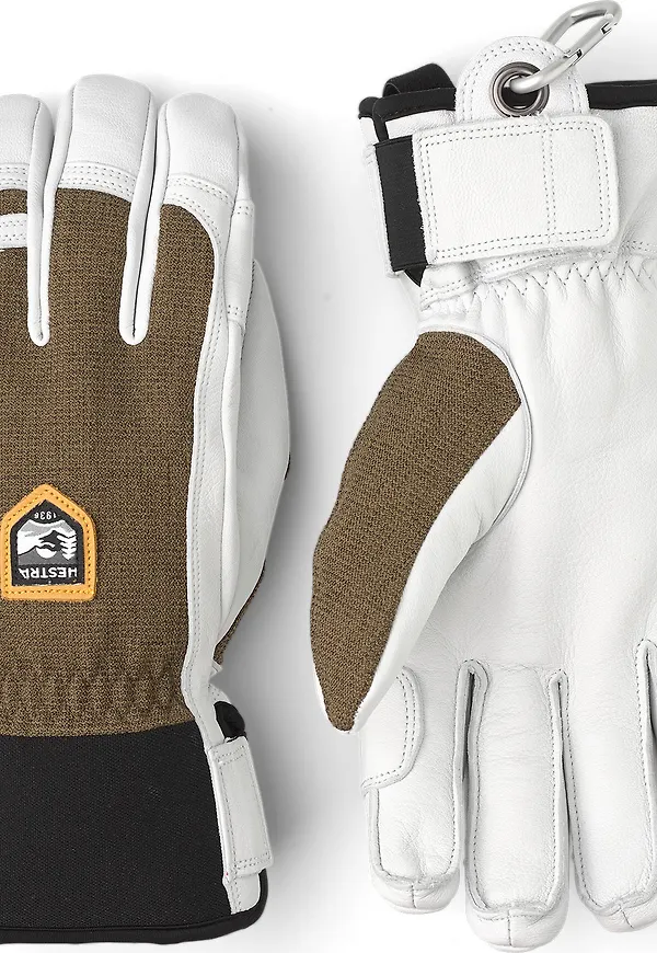 Hestra Army Leather Patrol - 5 Finger Olive
