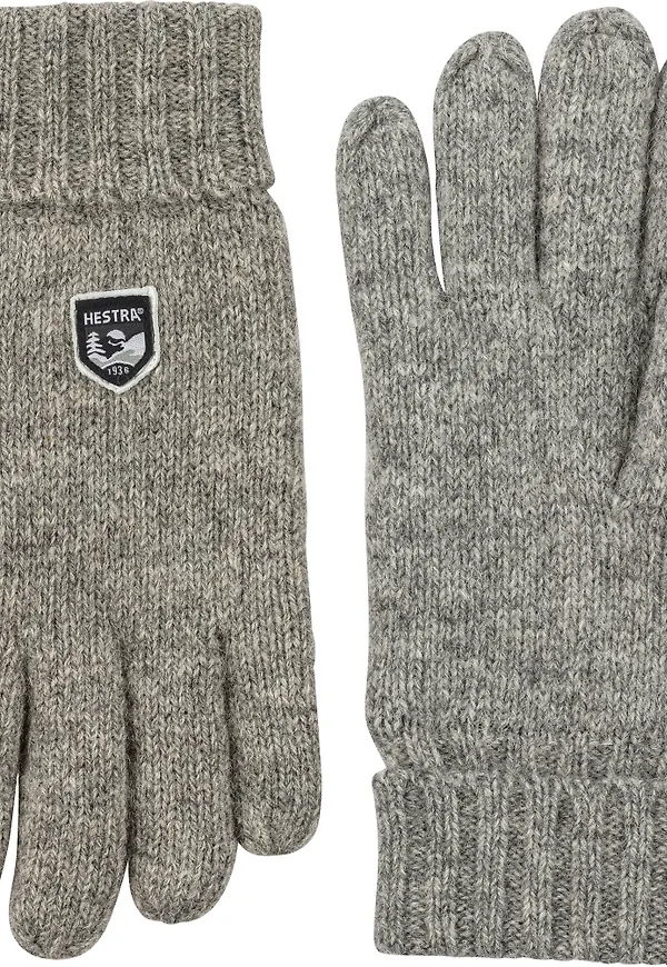 Hestra Basic Wool Glove Grey