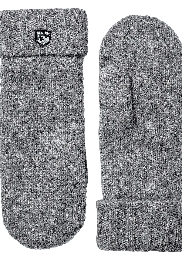 Hestra Bonnie Knit Mitt Grey