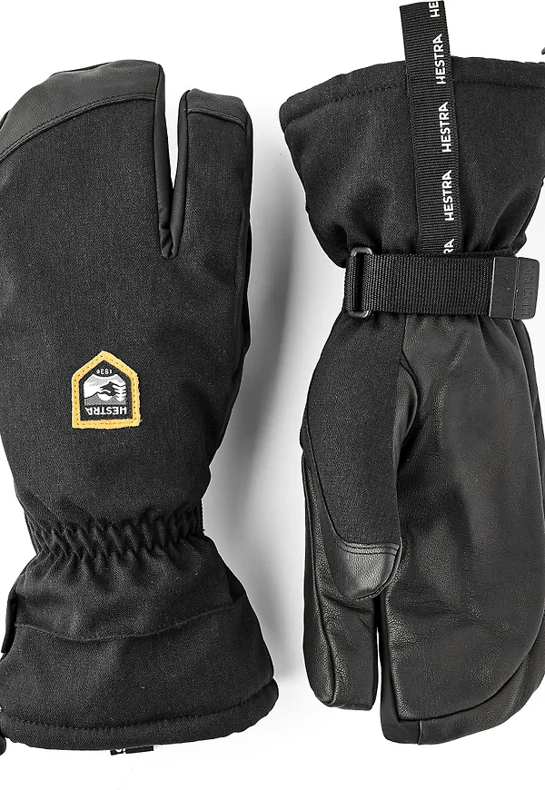 Hestra CZone Mountain - 3 Finger Black