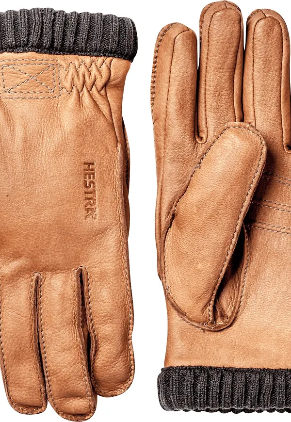 Hestra Deerskin Primaloft Rib Kork