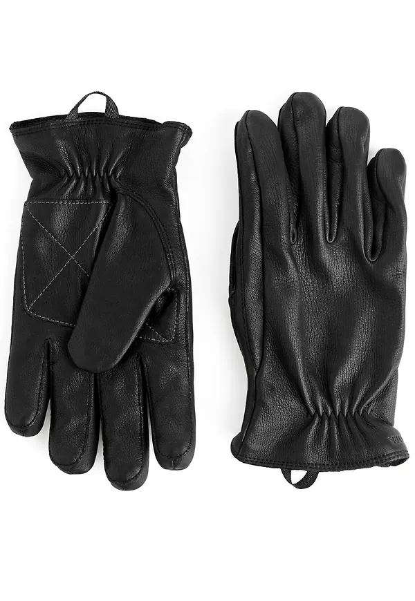 Hestra Eirik Leather Gloves - Black