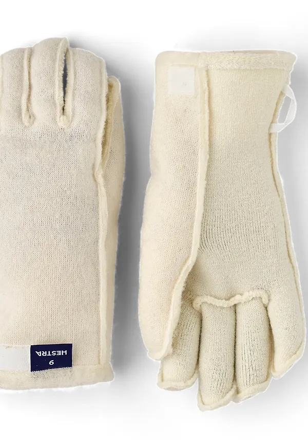 Hestra Foder Guide Leather Offwhite