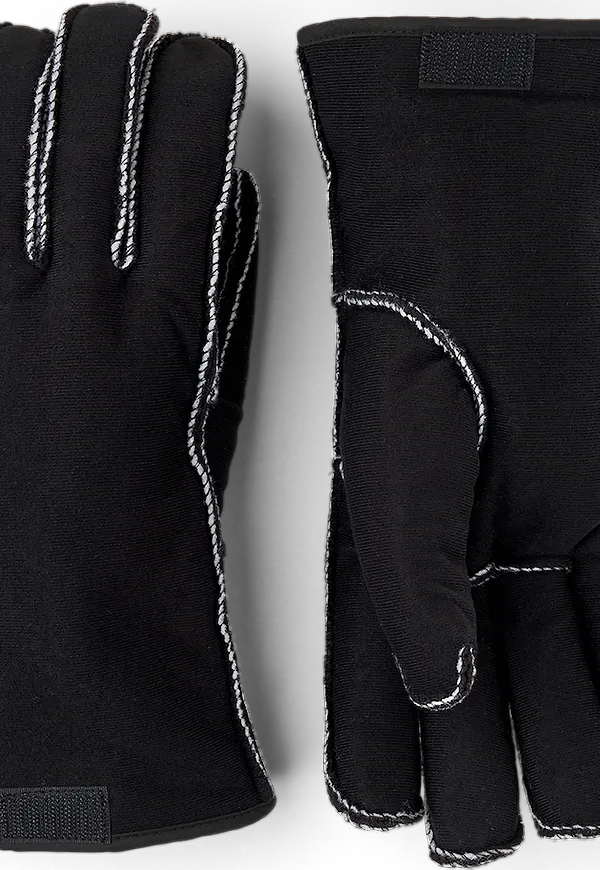 Hestra Gauntlet Fleece Liner 5-Finger Black