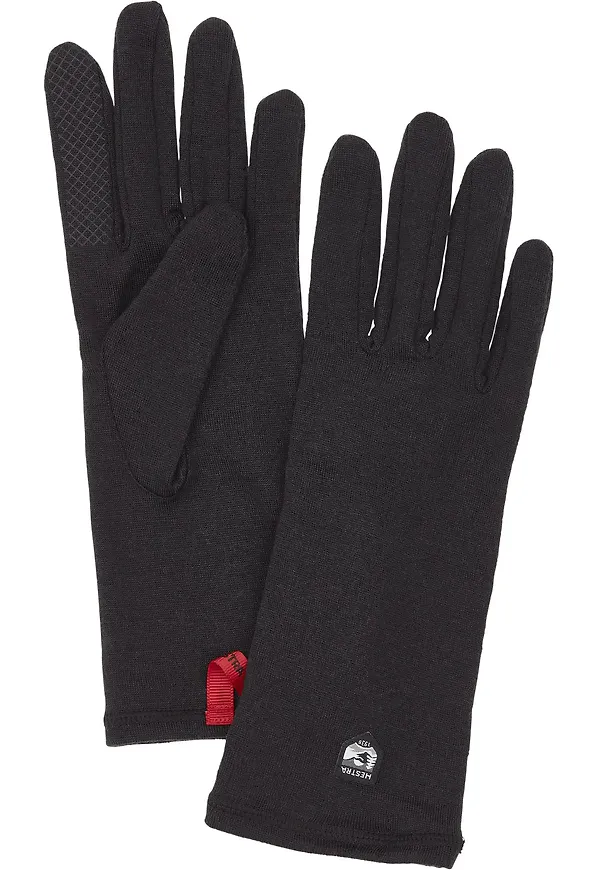 Hestra Merino Wool Liner Long Black