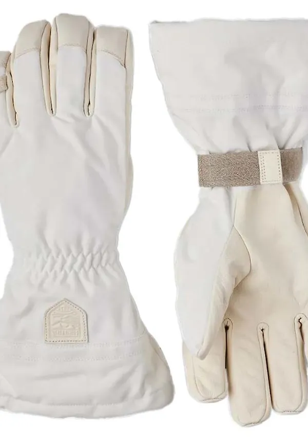 Hestra Mono Wool 5-Finger Offwhite