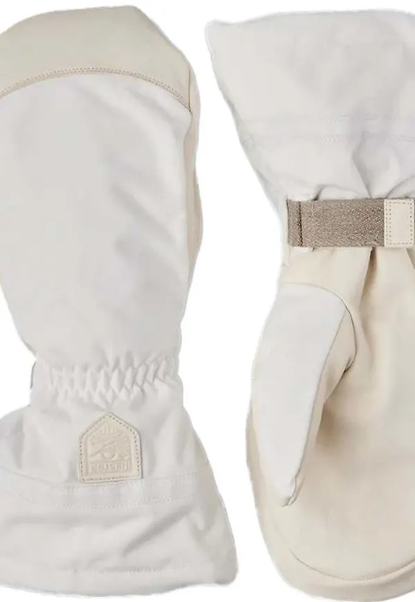 Hestra Mono Wool Mitt Offwhite