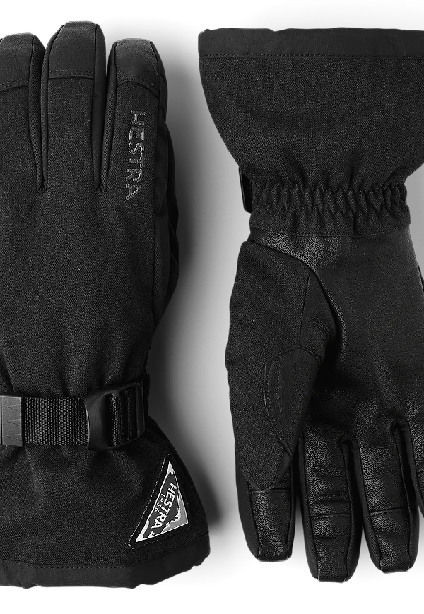 Hestra Powder Gauntlet 5-Finger Black